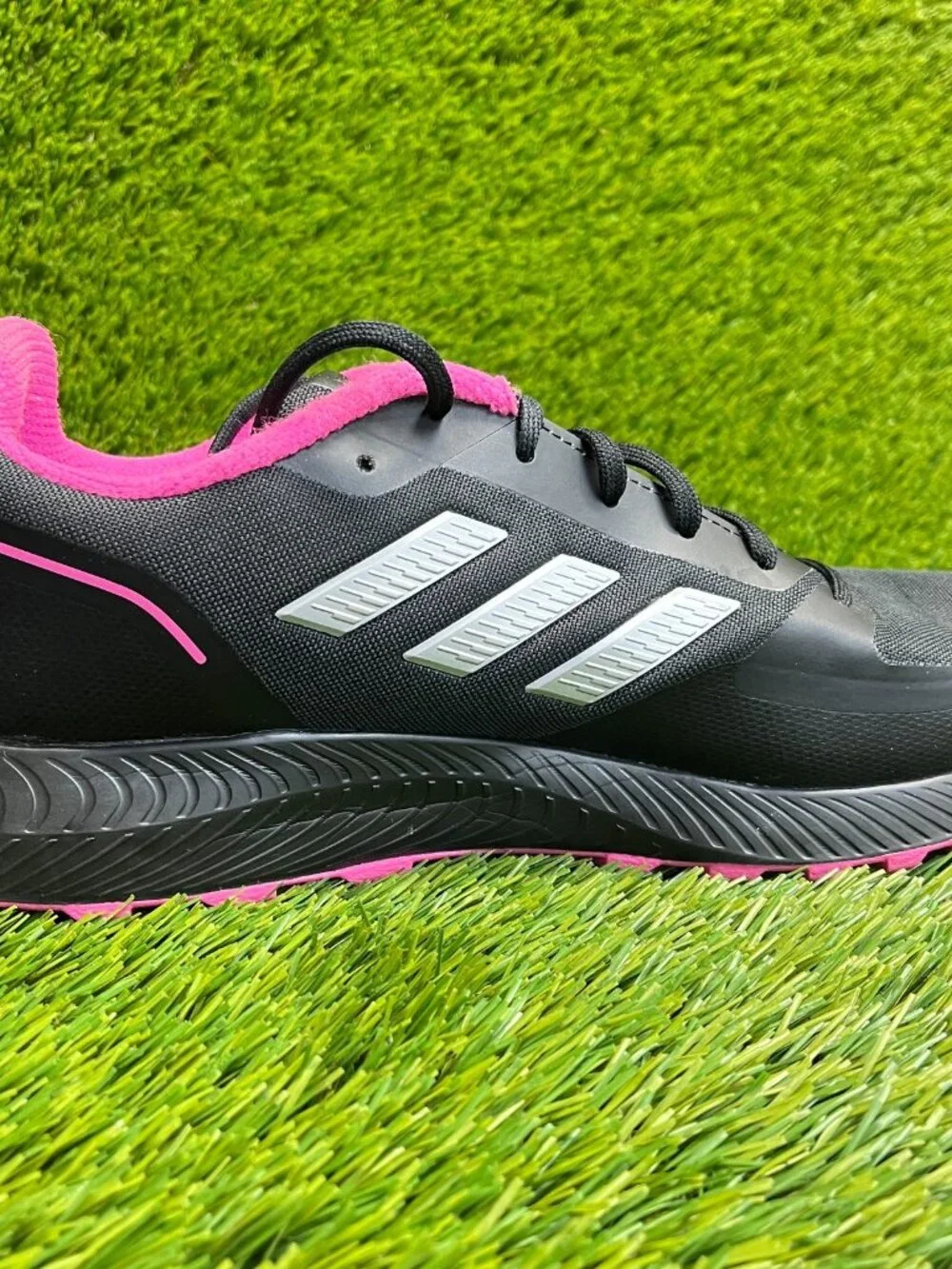 Adidas Runfalcon 2.0 TR Womens Size‎ 10.5 Black Athletic Running Shoes Sneakers